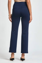 Navy Magic High Slim Straight Pants