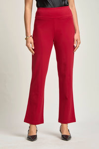 Navy Magic High Slim Straight Pants