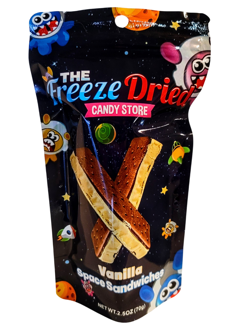 The Freeze Dried Candy Store - Ice Cream Sandwiches: Vanilla / Single