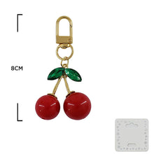 Red Cherry Keychains / Bag Charms
