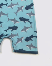 Aqua Shark Boys Infant Toddler Romper