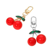 Red Cherry Keychains / Bag Charms