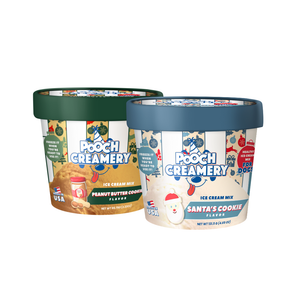 Pooch Cake - Pooch Creamery *Holiday Exclusive* - Ice Cream Mix for Dogs: Santa's Cookie