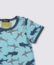 Aqua Shark Boys Infant Toddler Romper