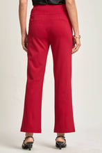 Navy Magic High Slim Straight Pants