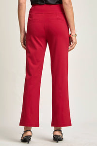 Navy Magic High Slim Straight Pants
