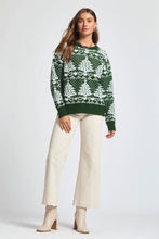 Pine Green Christmas Tree Holiday Sweater