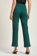 Navy Magic High Slim Straight Pants