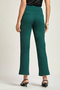 Navy Magic High Slim Straight Pants