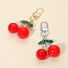 Red Cherry Keychains / Bag Charms