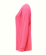 Pink Heart Long Sleeve Raglan Tee Top