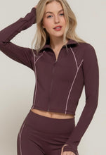 Maroon 3pc Active Wear Jacket, Cami Bra Top and Workout Pants