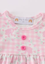 Pink Infant Girls Barbie Print Bubble Romper