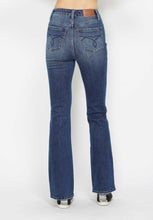 Judy Blue Dark Blue Short HW Tummy Control Boot Cut Jeans