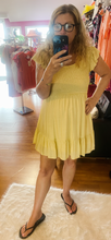 Honey Smocked Ruffle Mini Dress
