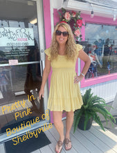 Honey Smocked Ruffle Mini Dress
