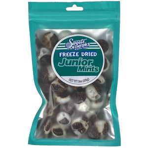 Freeze Dried Junior Mints 3.0oz Peg Bag