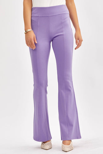 Violet Magic High Waisted Kick Flare Pants