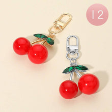 Red Cherry Keychains / Bag Charms