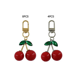 Red Cherry Keychains / Bag Charms