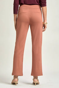 Navy Magic High Slim Straight Pants