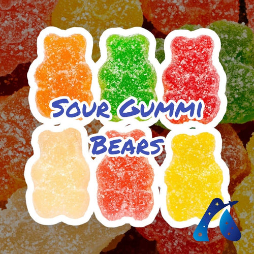 Astro Candy & Gifts - Sour Gummi Bears: Retail (7oz / 198.1g)