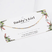 DADDYS GIRL Message Morse Code Pendant Necklace