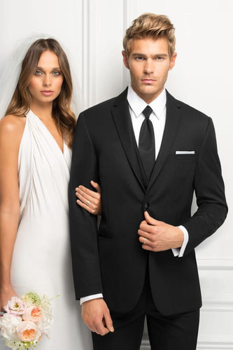 Michael Kors Black Sterling Wedding Suit Style# 471