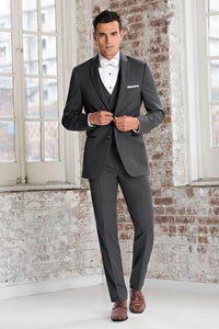 Michael Kors Steel Grey Sterling Wedding Suit Style# 391