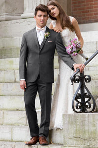 Michael Kors Steel Grey Sterling Wedding Suit Style# 391