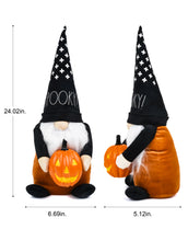 Rae Dunn Halloween “Spooky” Gnome Jack-o’-Lantern Décor