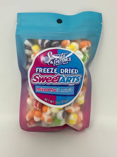 Freeze Dried Sweetarts Mini - Mixed Fruit 3.0oz Peg Bag