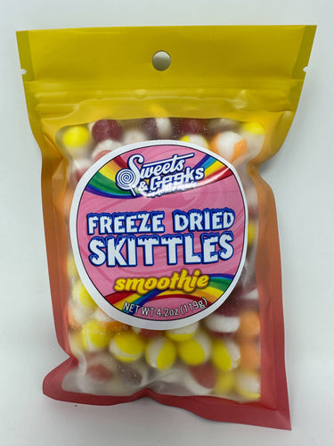 Freeze Dried Skittles - Smoothie: 4.2oz Peg Bag