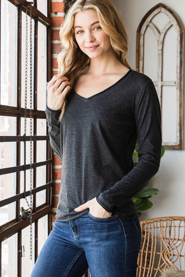 N*)様 Charbon DRY SMOOTH LONG SLEEVE TEE DRY SMOOTH LONG SLEEVE TEE