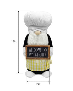 Rae Dunn "Welcome To My Kitchen" Gnome